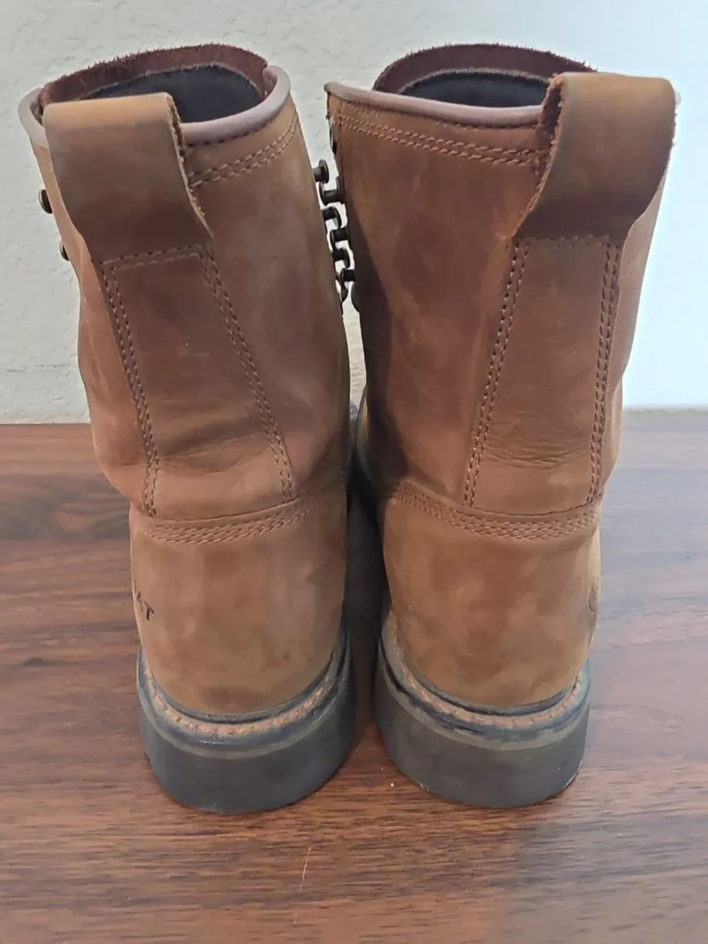 Ariat mens 9D cascade square soft toe lace up work boots 10011916 8